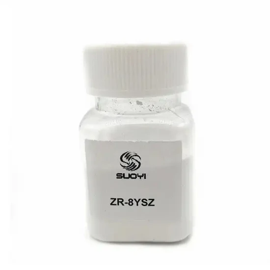 Ysz Y2o3 Zro2 3y 5y 8y Yttria Stabilized Zirconia Powder CAS No. 1314-23-4 for Ceramic Pigment or Glaze, Grinding and Polishing